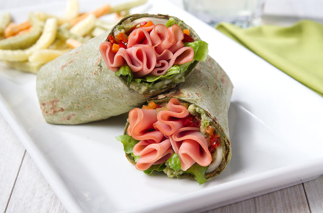 Tuscan Chicken Wrap