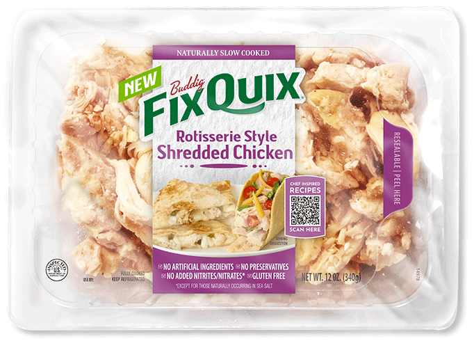 Rotisserie Style Shredded Chicken